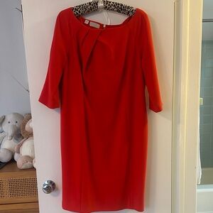Carlisle Scarlet Long Sleeve Dress